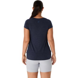 W HEATHER VNECK TOP
