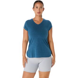 W HEATHER VNECK TOP