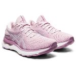 GEL NIMBUS 24 Barely Rose White 1012B201.700 Mujer Asics ASICS