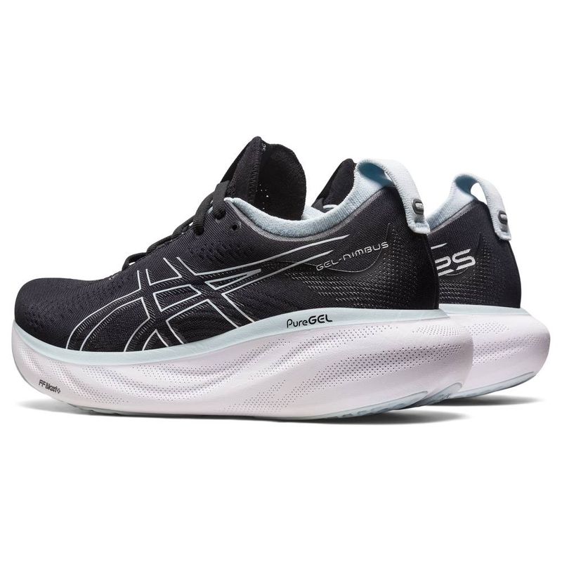 Asics nimbus sale feminino preto