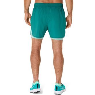 ASICS SILVER 2N1 5IN SHORT